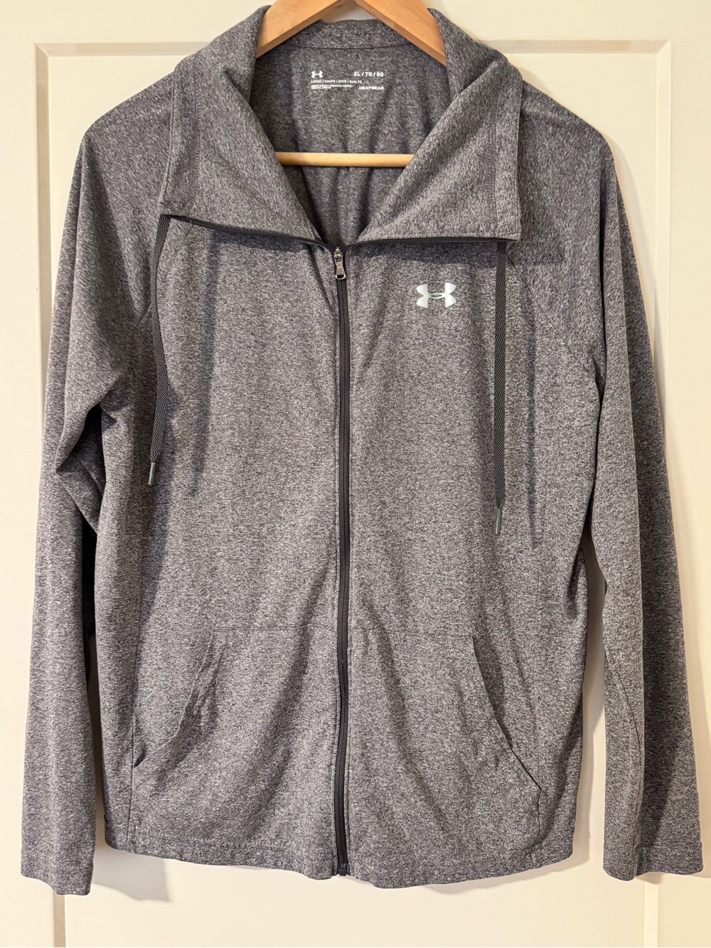 Under Armour Women’s Gray Full-Zip Hoodie Jacket